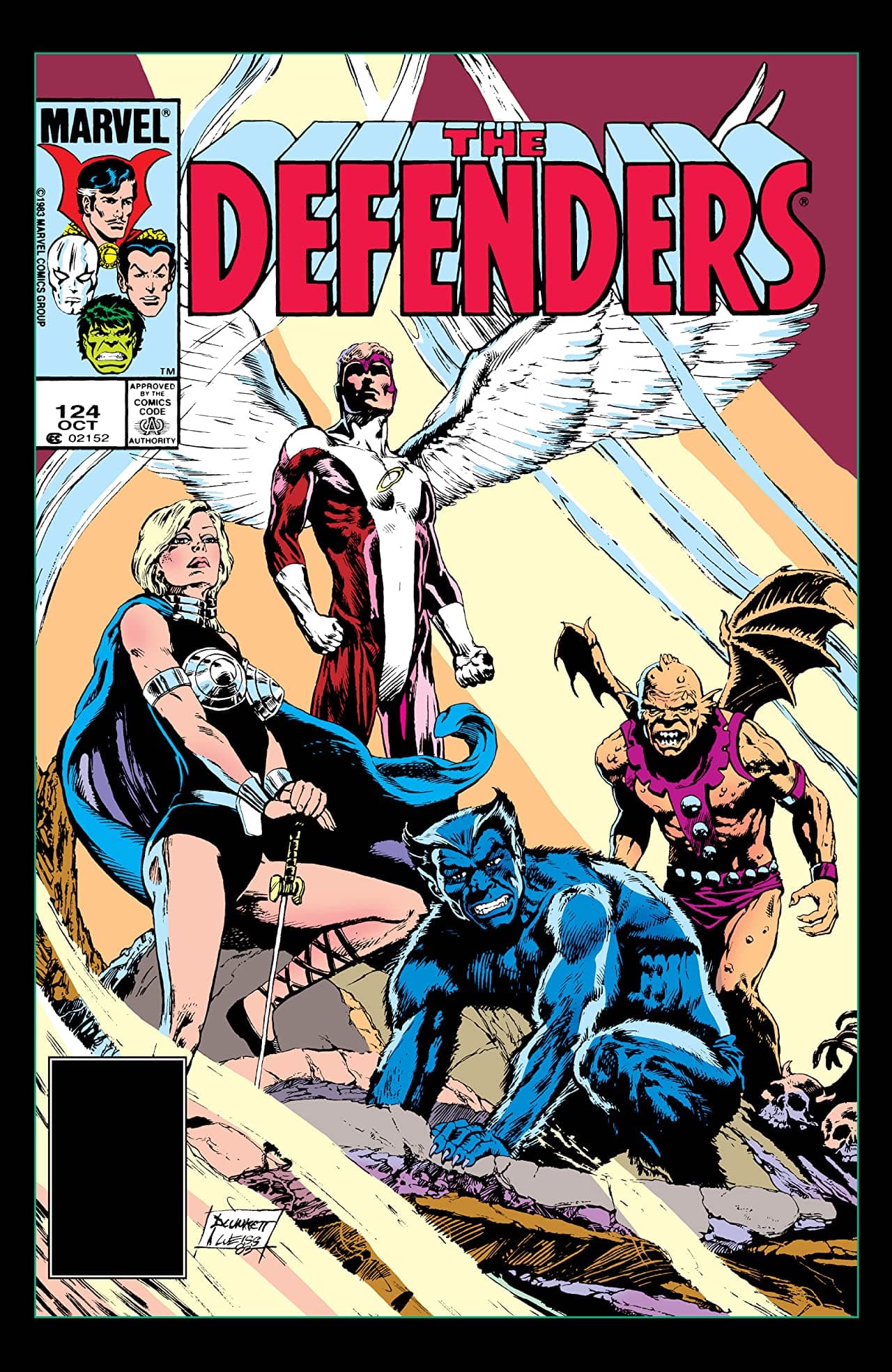 The Defenders #124 cover