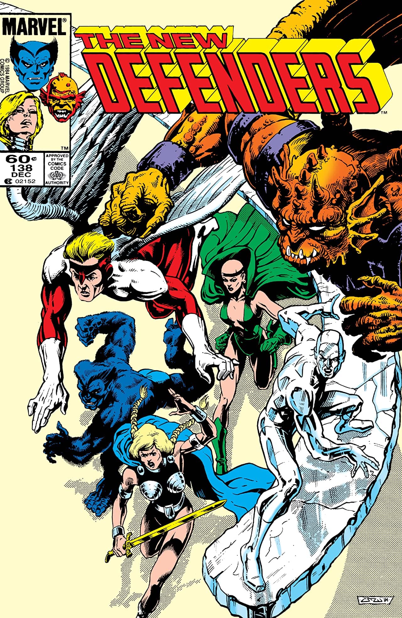 The Defenders #138 cover