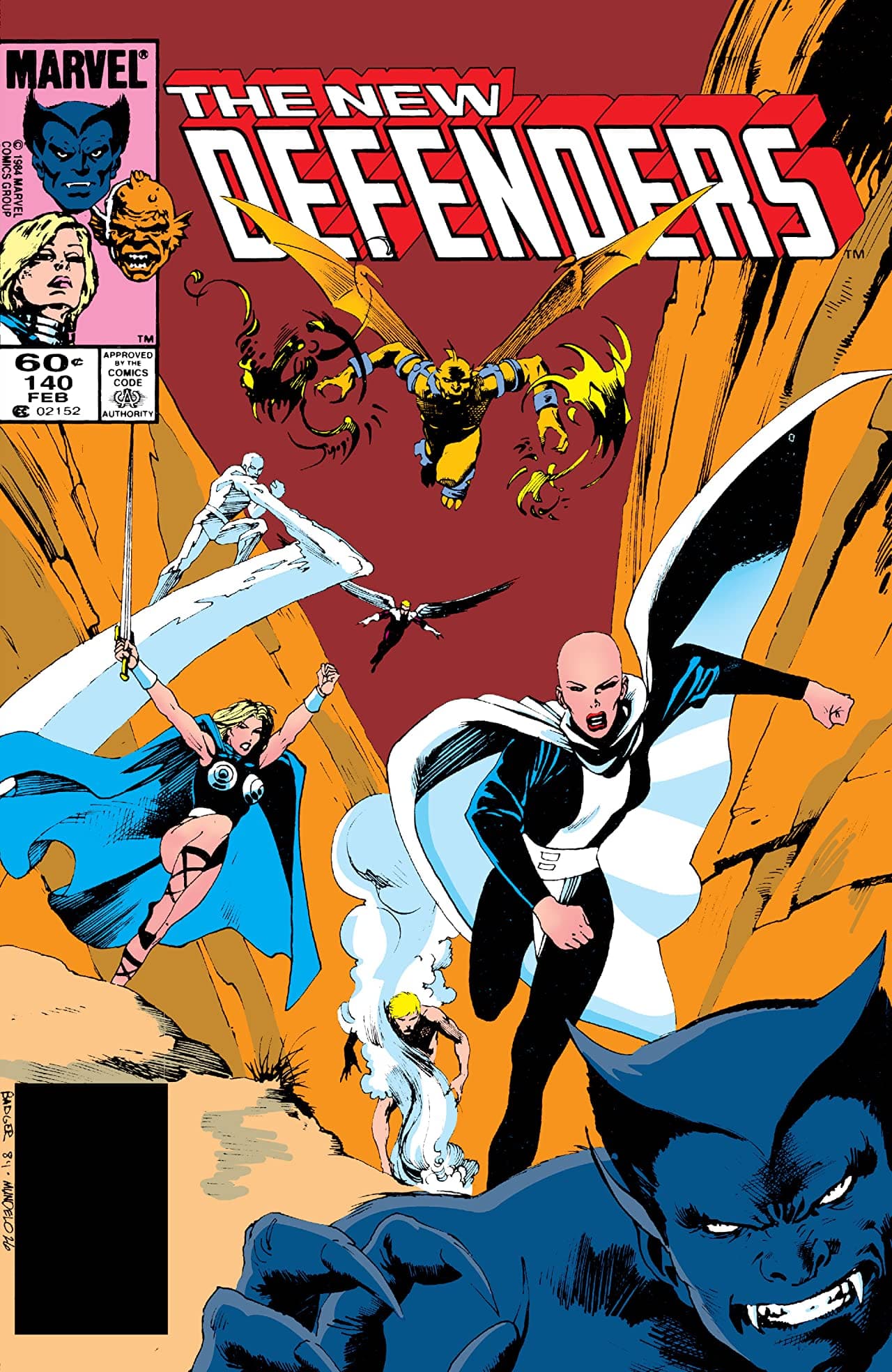 The Defenders #140 cover