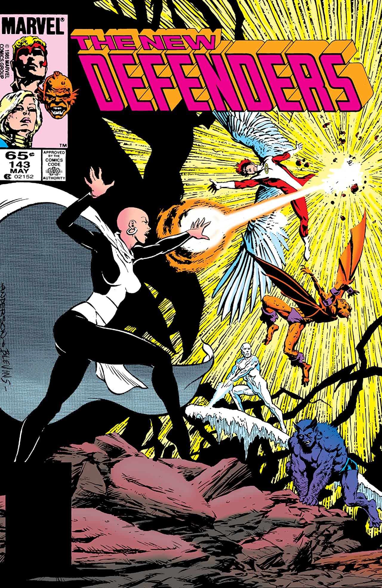 The Defenders #143 cover
