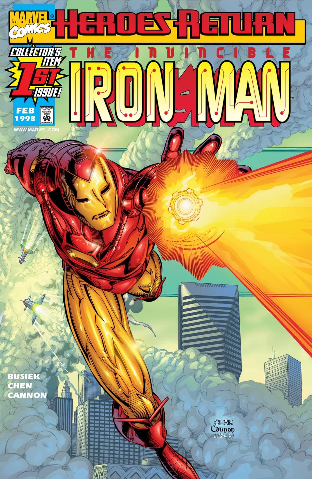 Iron Man #1 cover