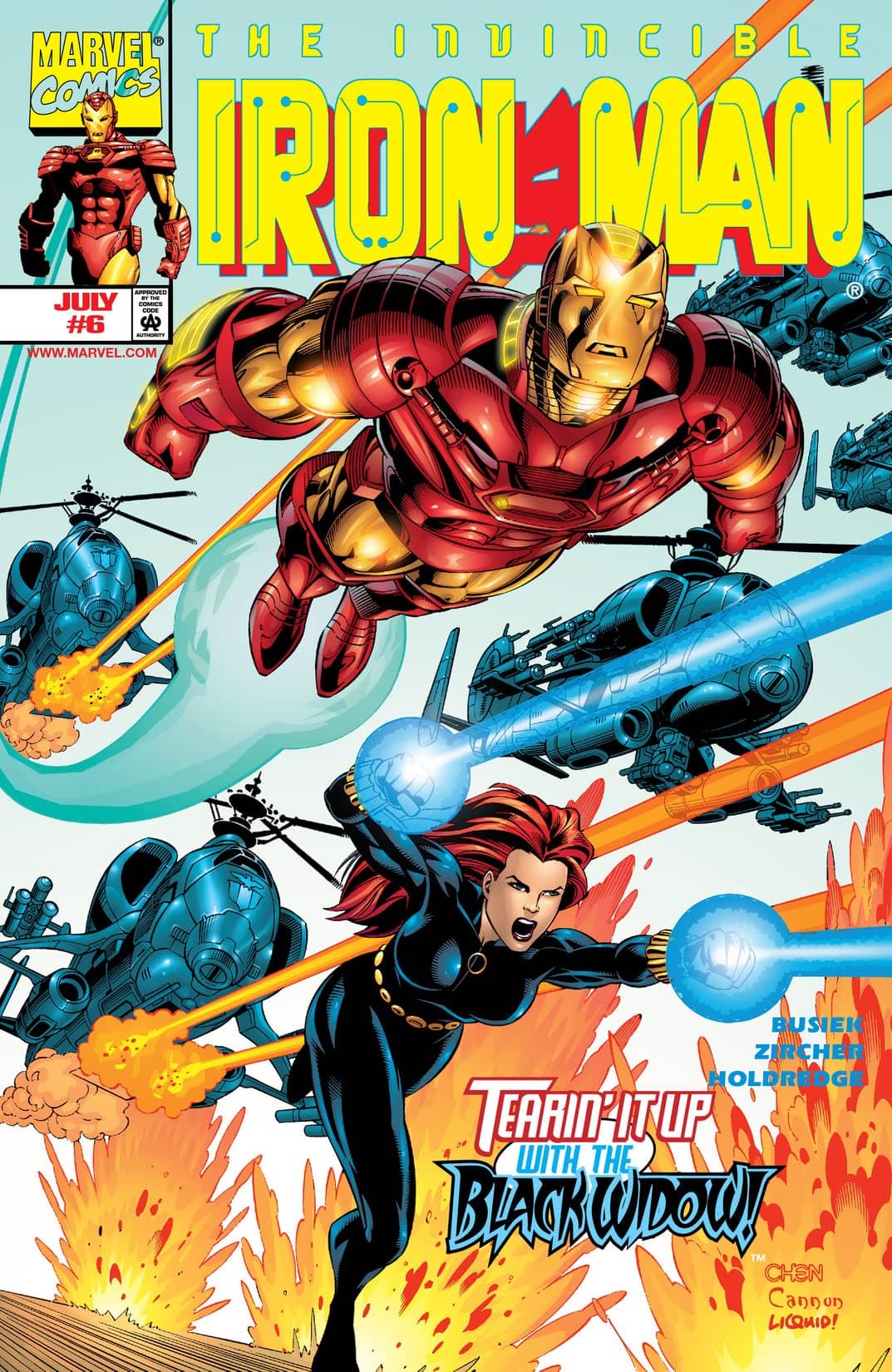 Iron Man #6 cover