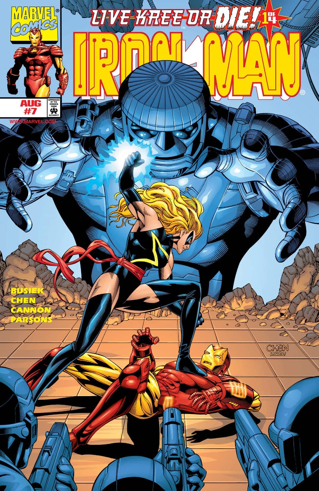 Iron Man #7 cover
