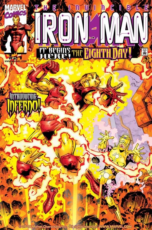 Iron Man #21 cover