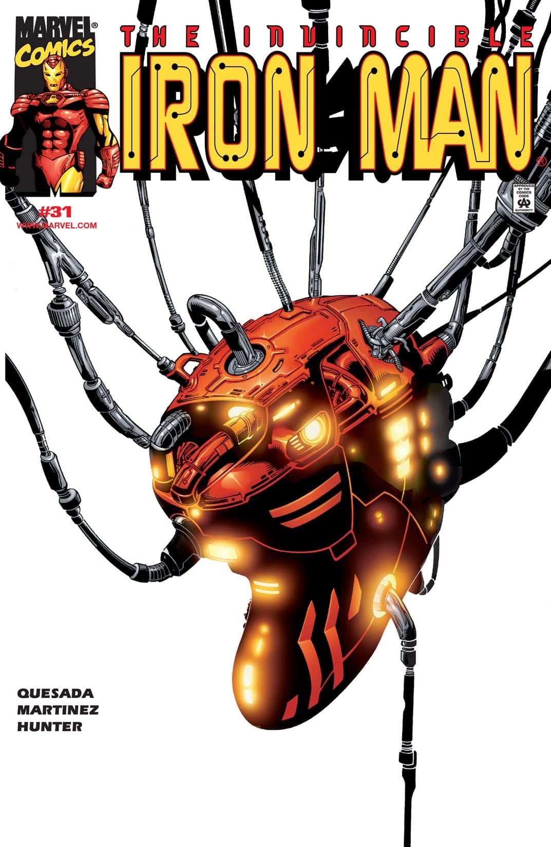 Iron Man #31 cover