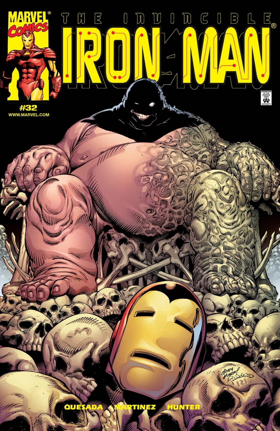 Iron Man #32 cover