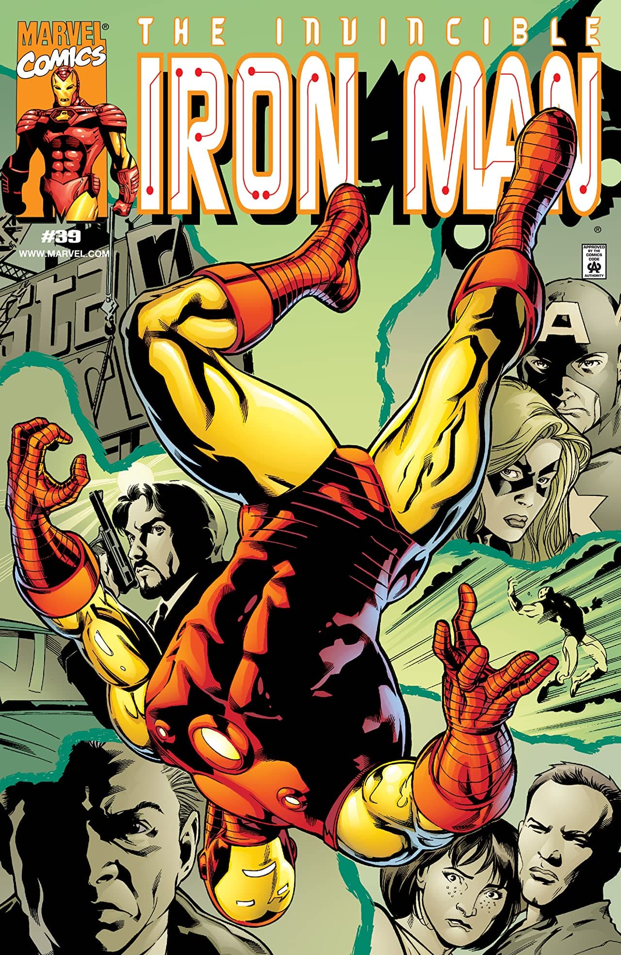 Iron Man #39 cover