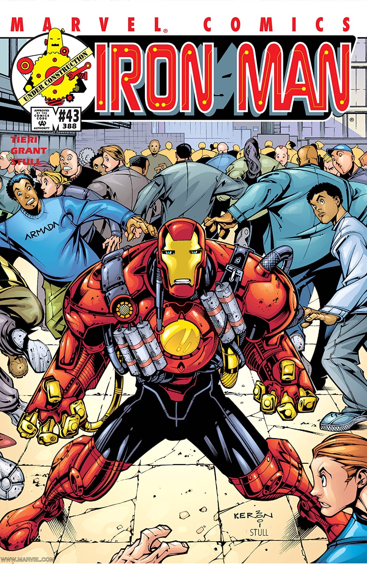 Iron Man #43 cover
