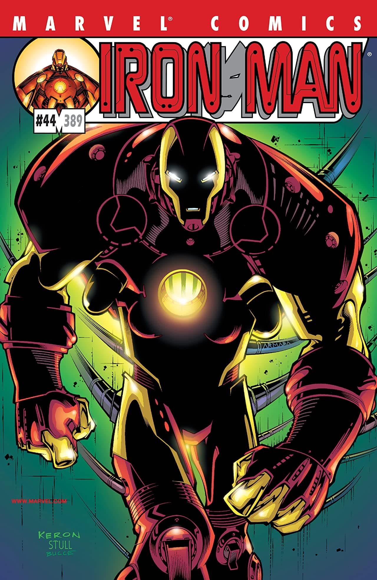 Iron Man #44 cover