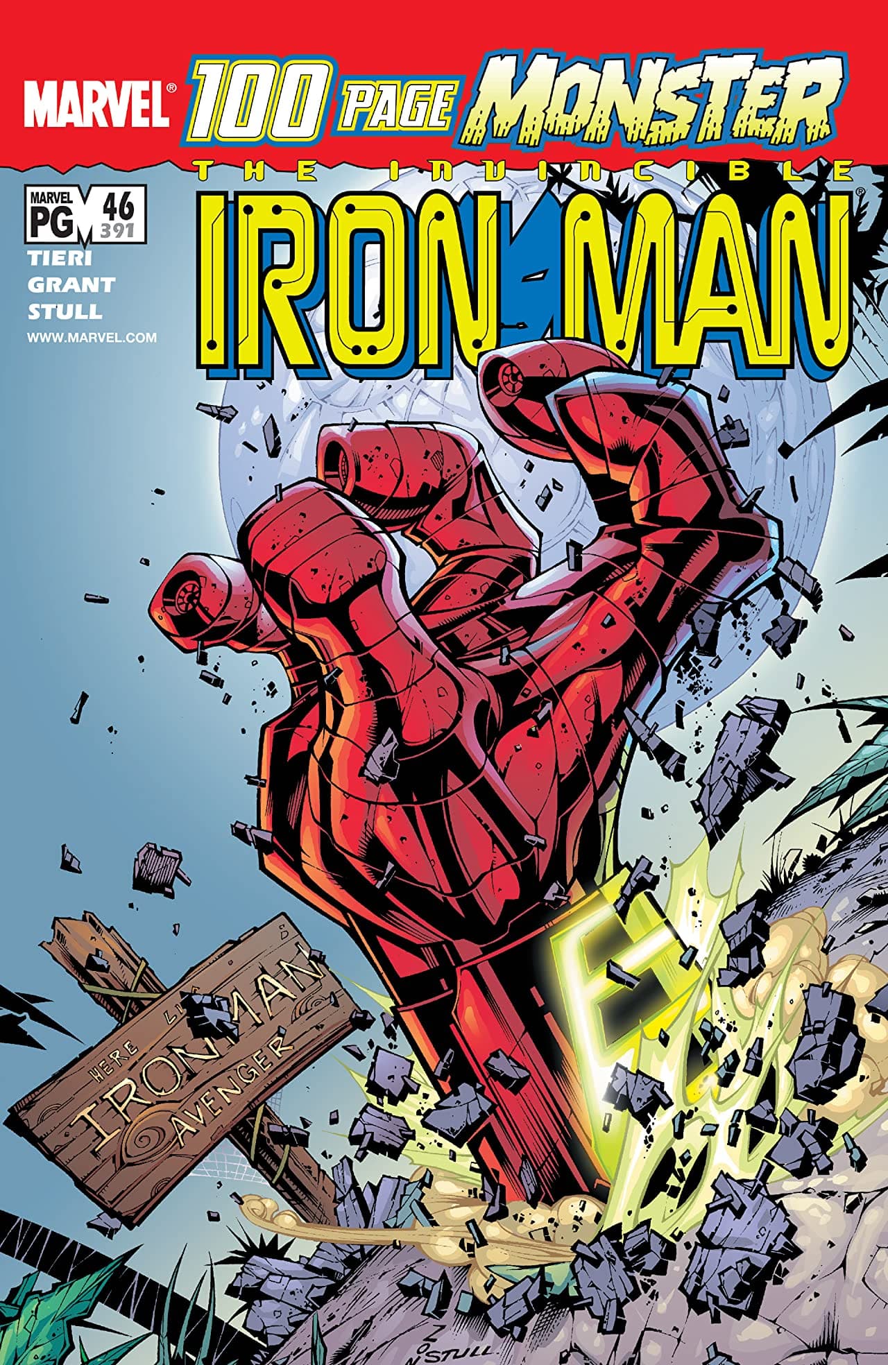 Iron Man #46 cover