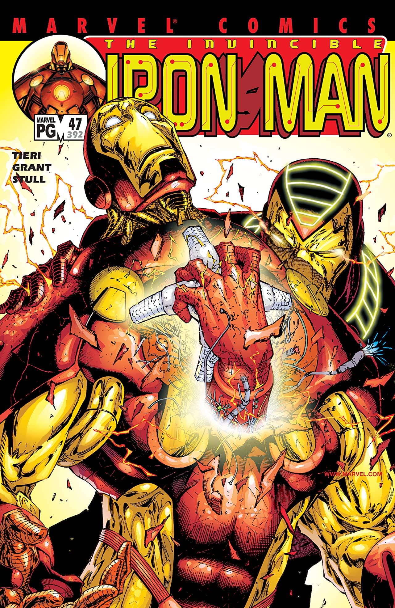 Iron Man #47 cover