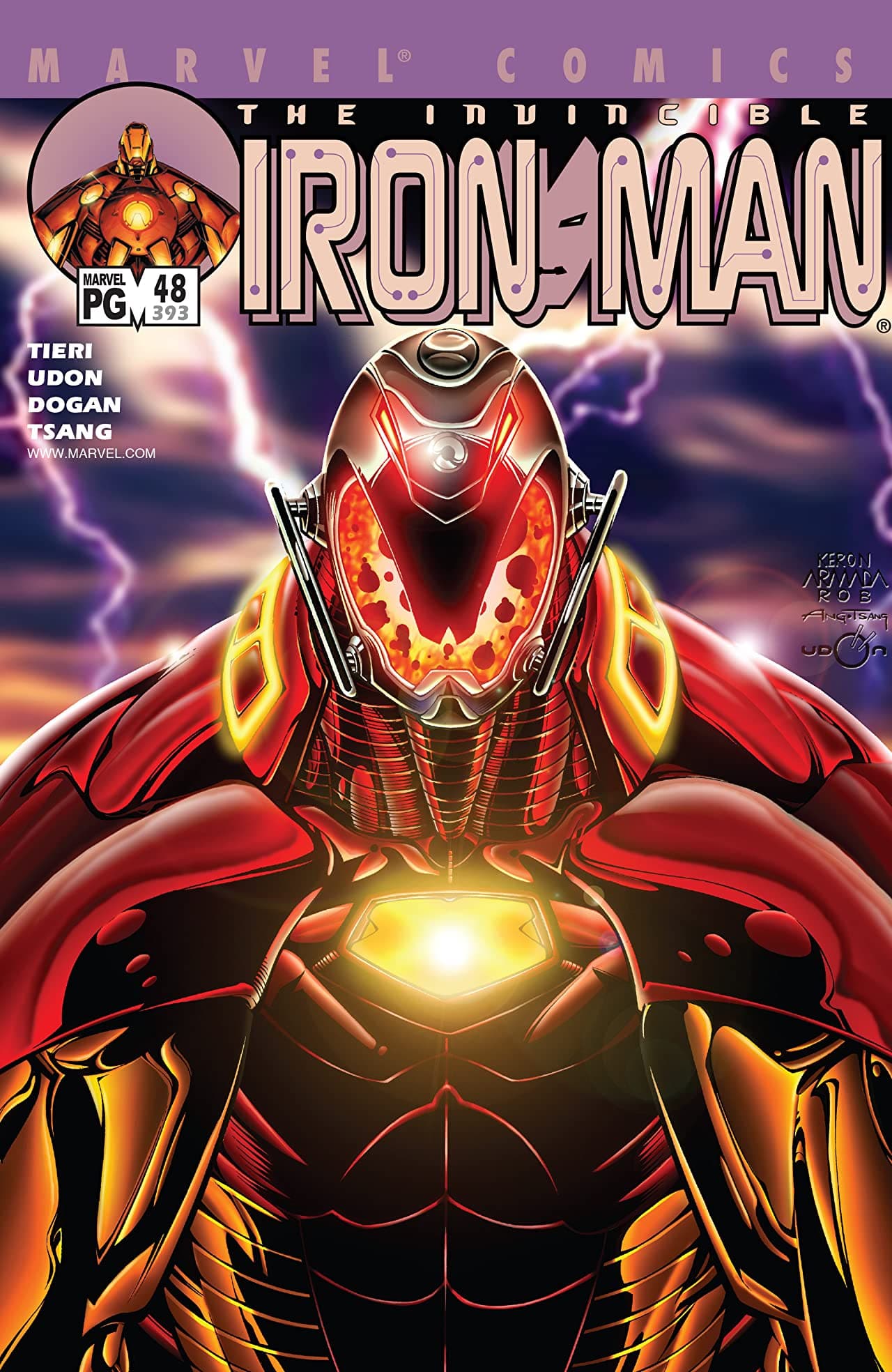 Iron Man #48 cover