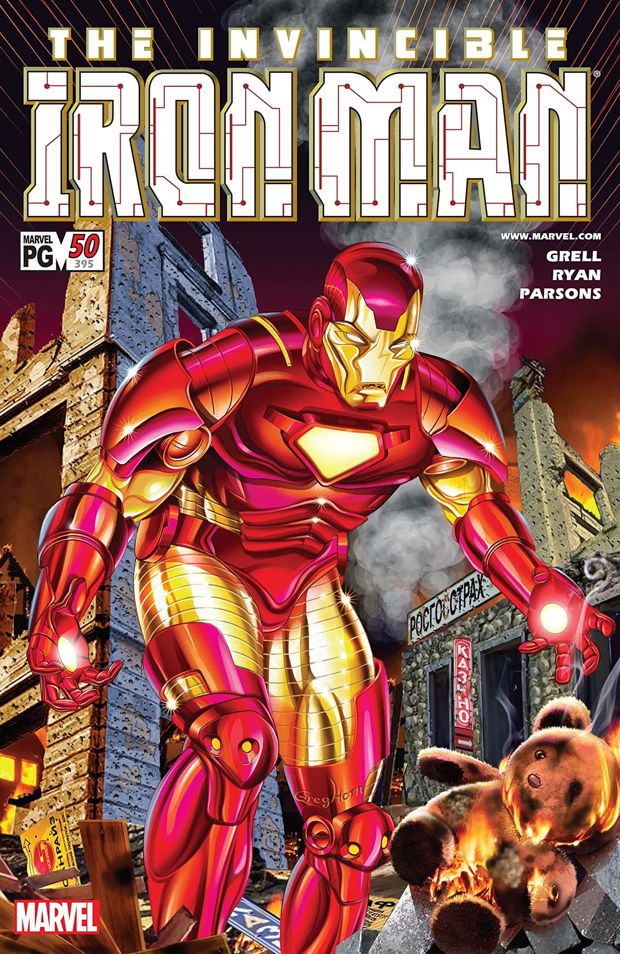 Iron Man #50 cover
