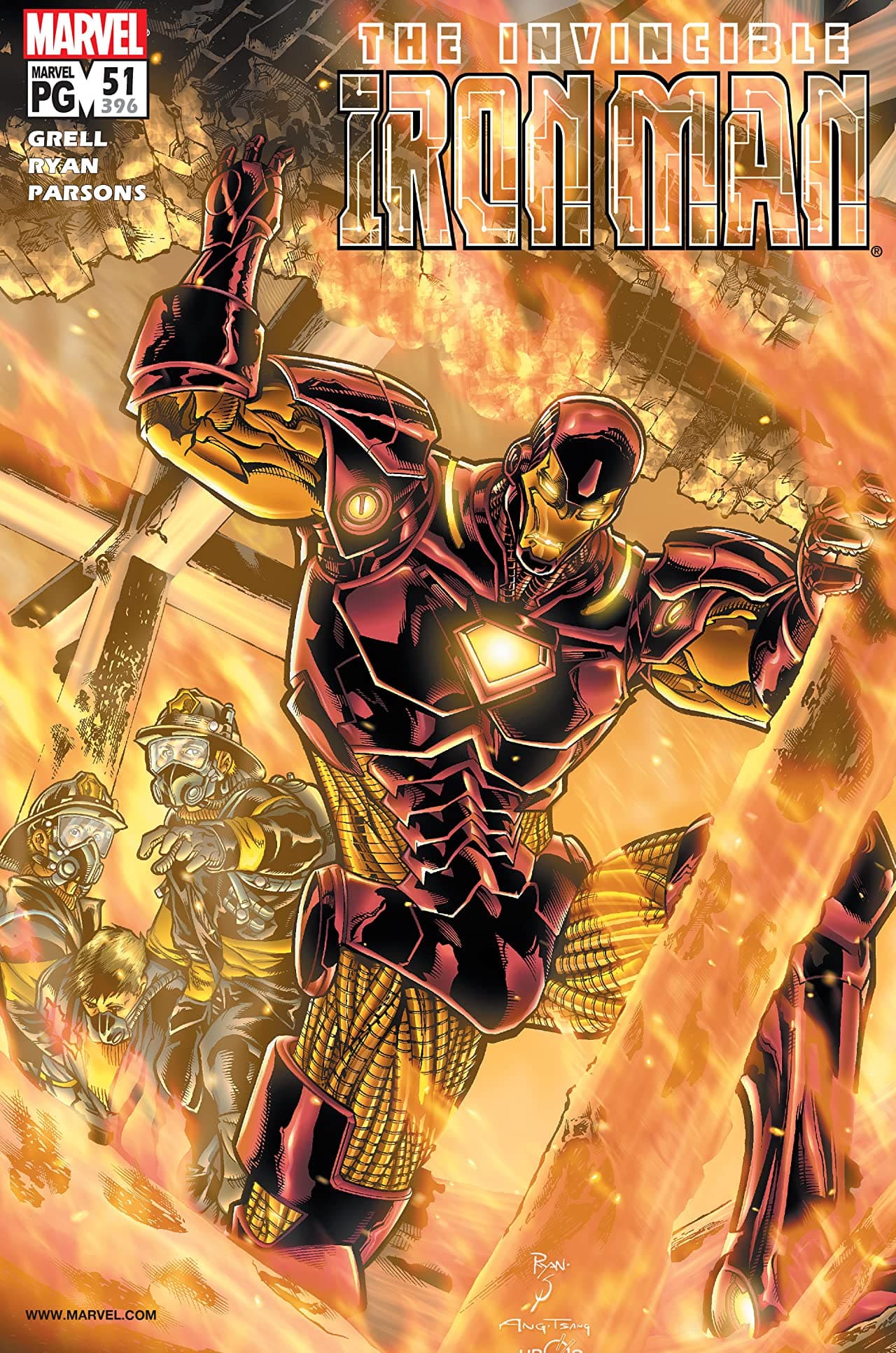 Iron Man #51 cover