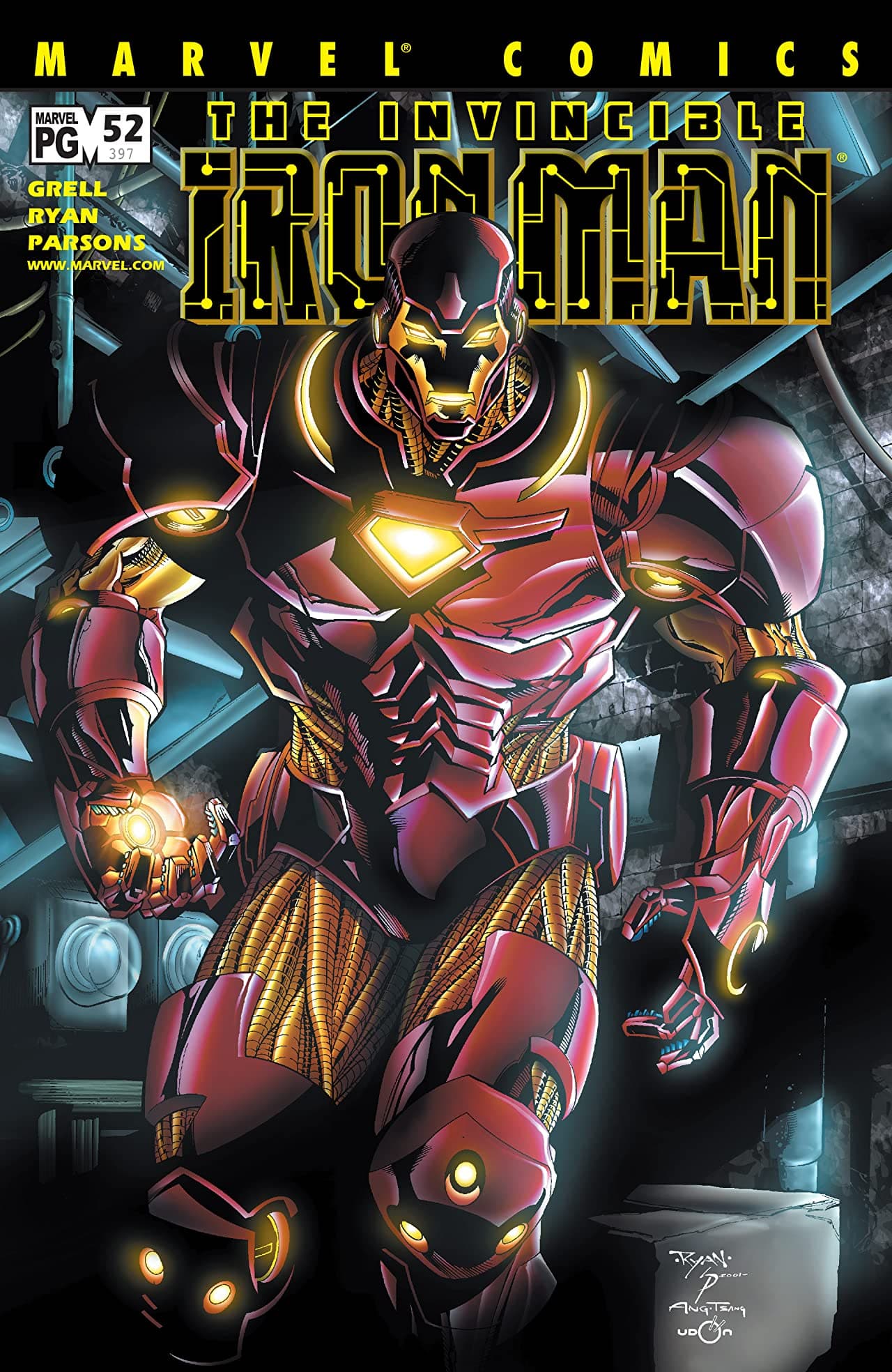 Iron Man #52 cover
