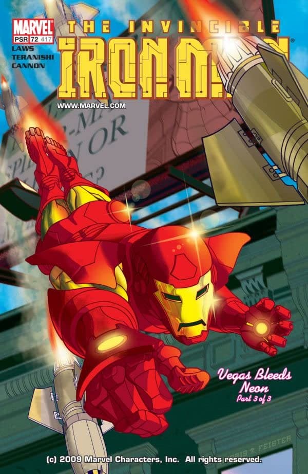 Iron Man #72 cover