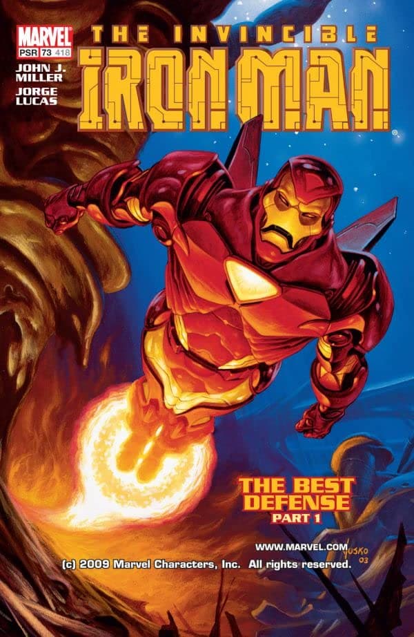Iron Man #73 cover