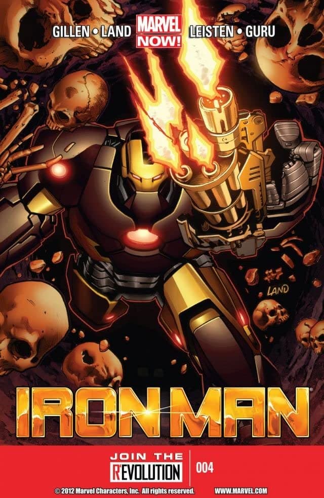 Iron Man #4 cover