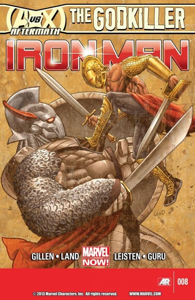 Iron Man #8 cover