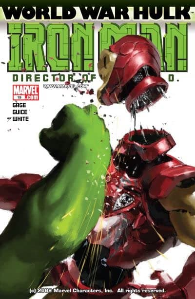 The Invincible Iron Man #19 cover