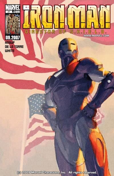 The Invincible Iron Man #21 cover