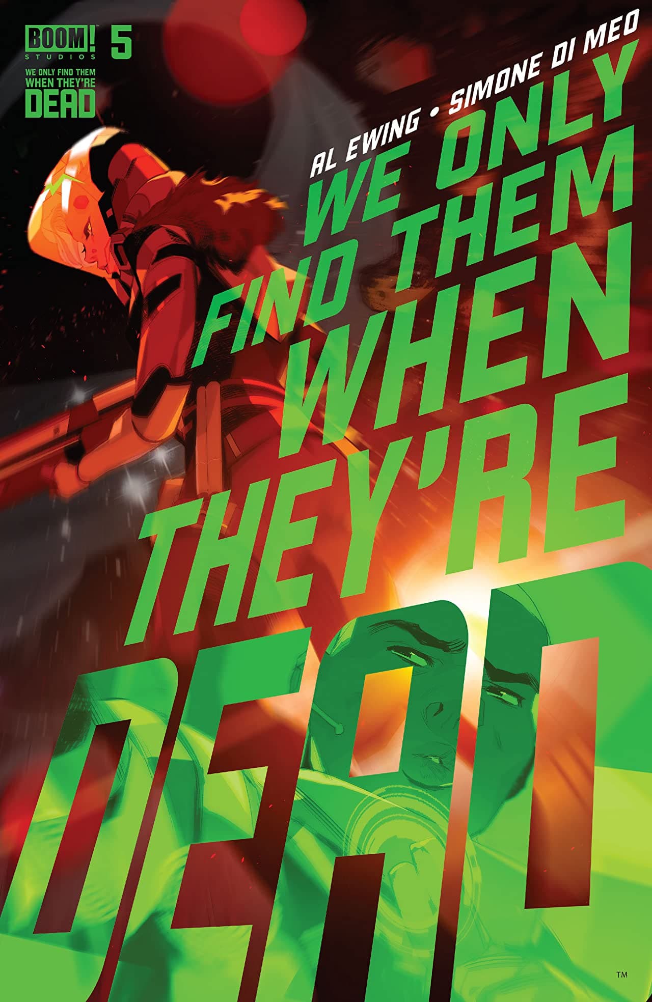 We Only Find Them When They're Dead #5 cover