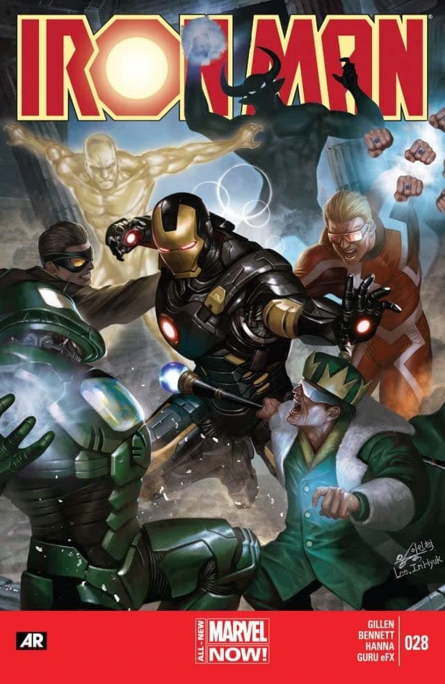 Iron Man #28 cover