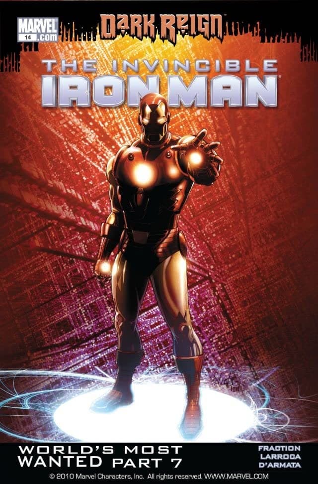 Invincible Iron Man #14 cover