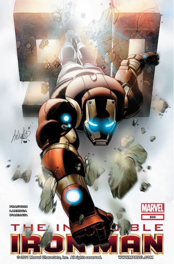 Invincible Iron Man #500 cover