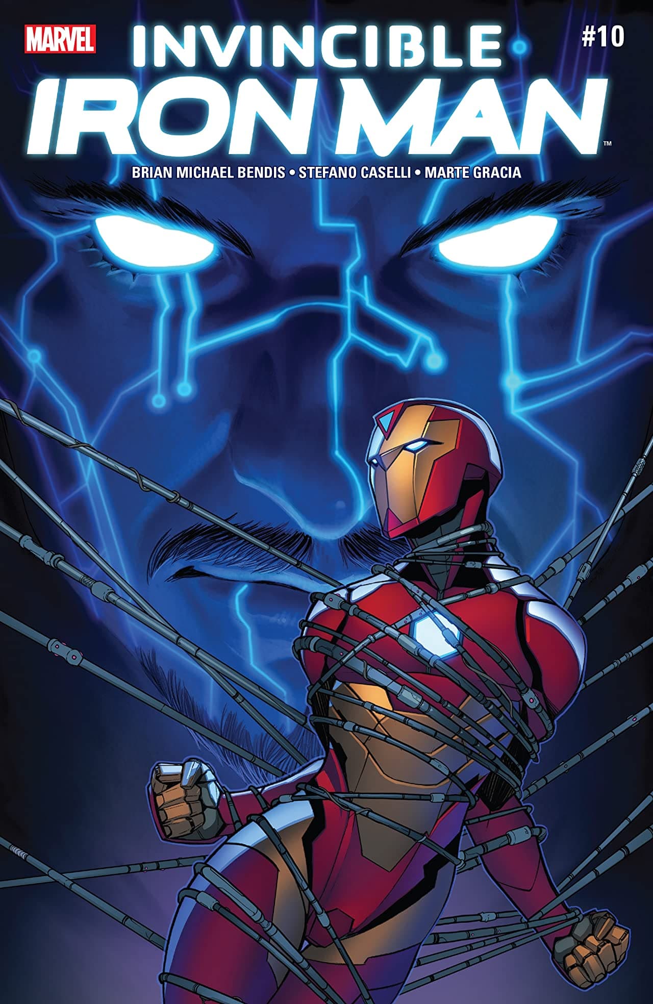 Invincible Iron Man #10 cover