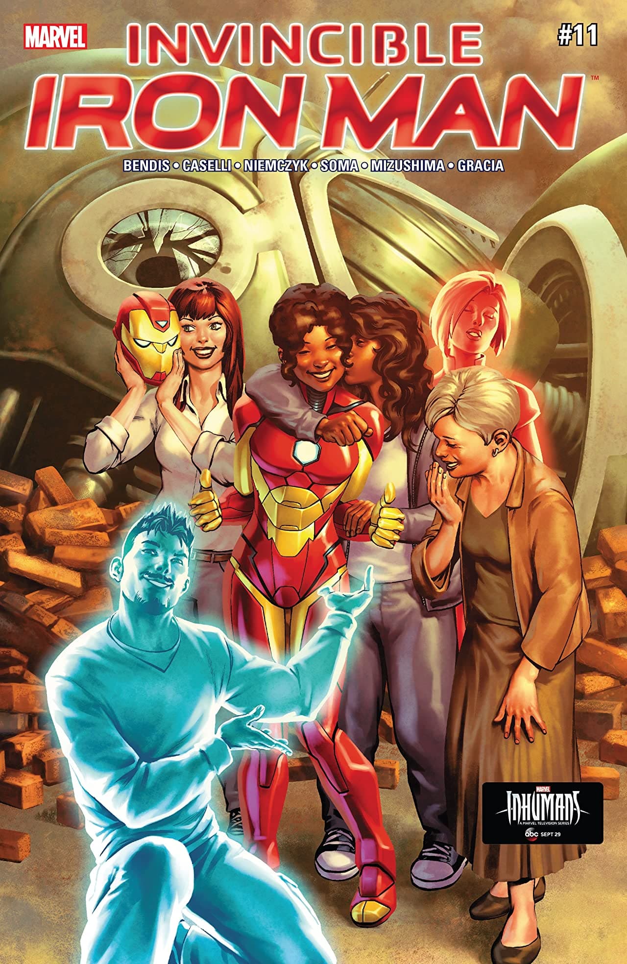 Invincible Iron Man #11 cover