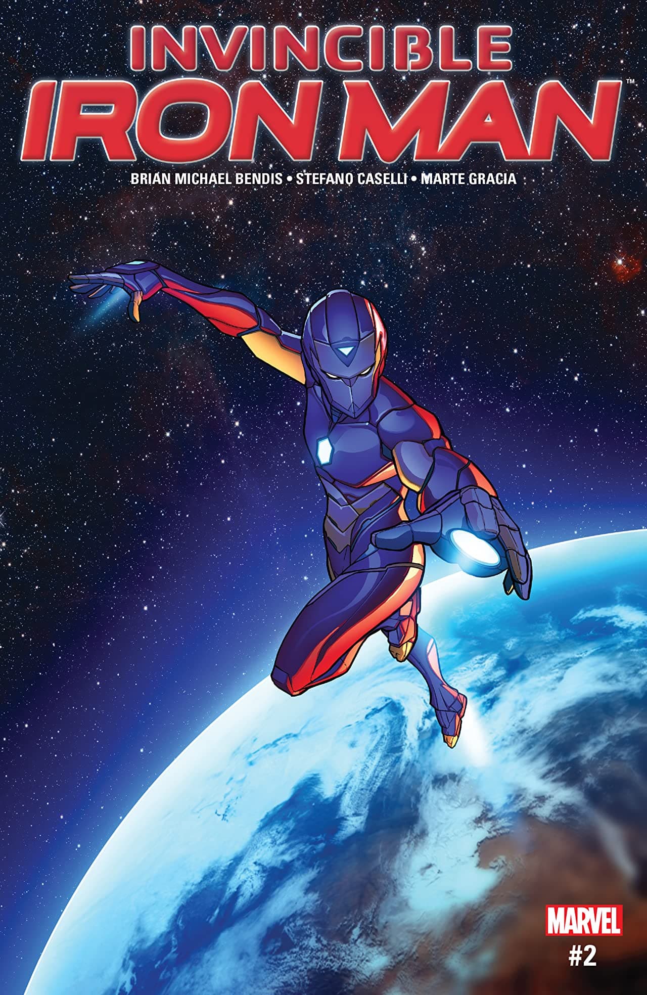Invincible Iron Man #2 cover