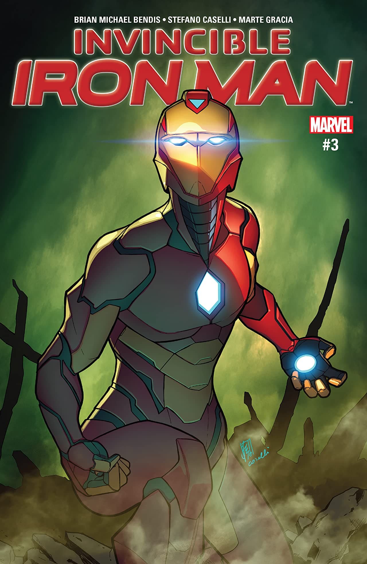 Invincible Iron Man #3 cover
