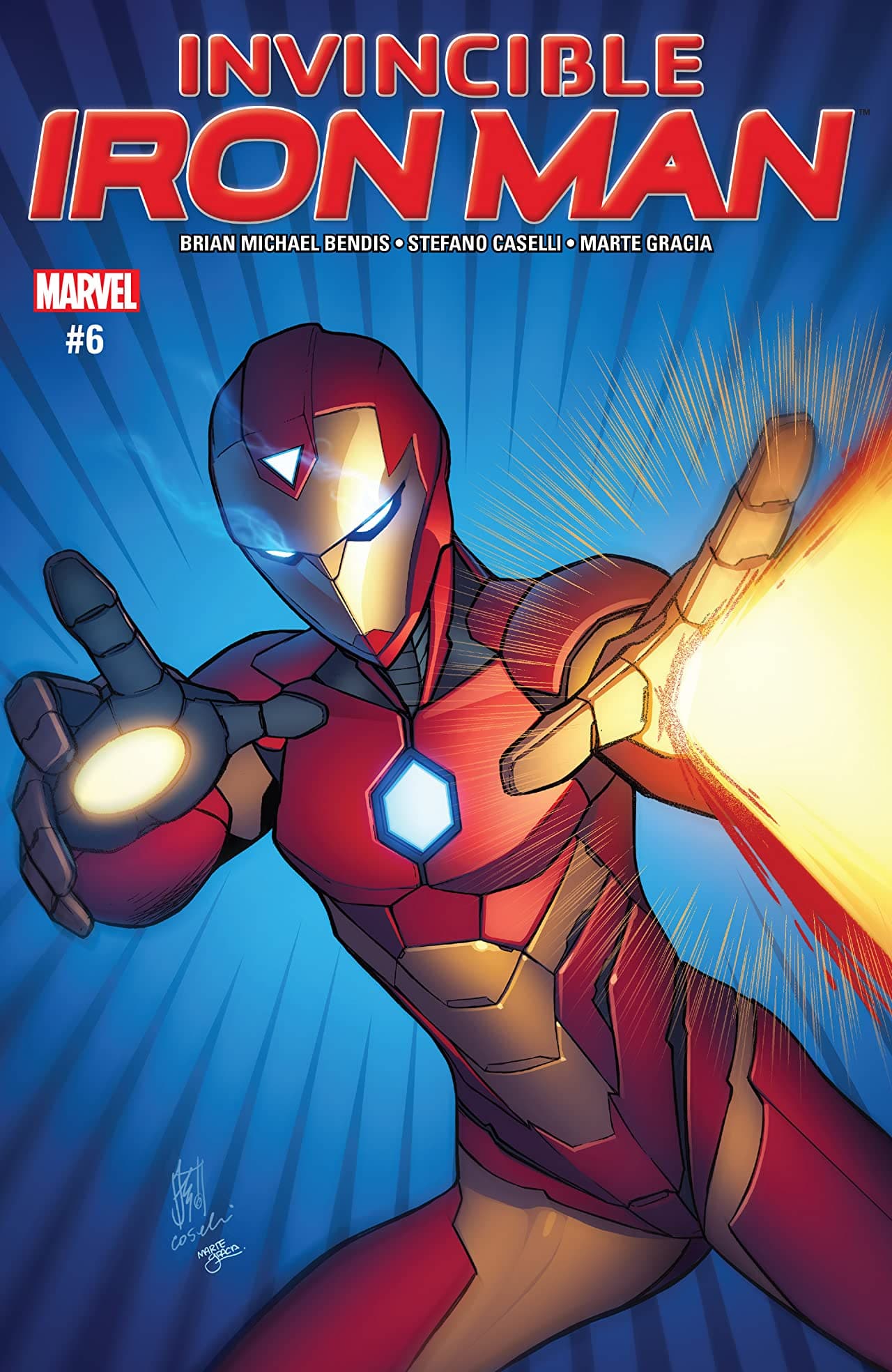 Invincible Iron Man #6 cover