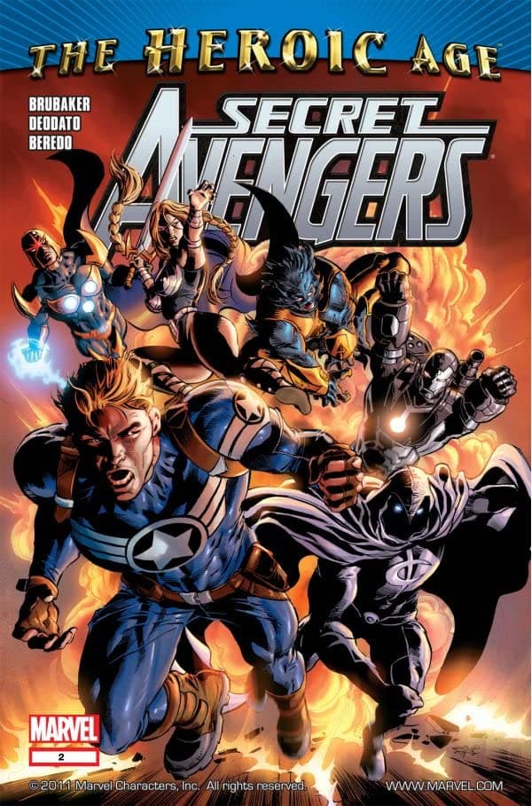 Secret Avengers #2 cover