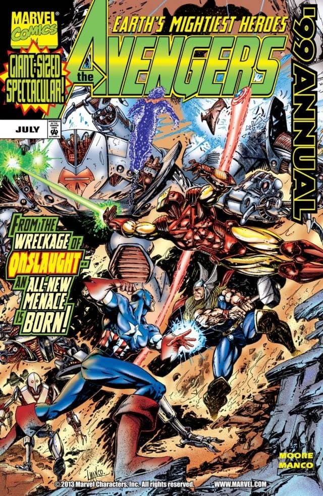 Avengers 1999 cover — © Marvel Comics