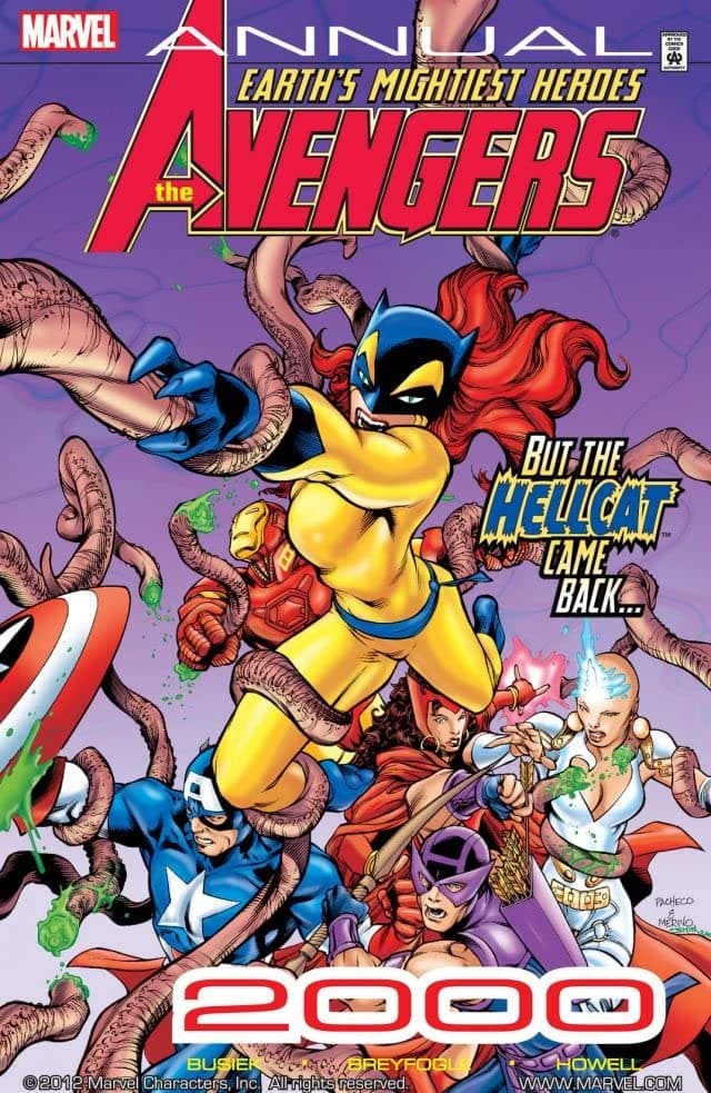 Avengers 2000 cover — © Marvel Comics