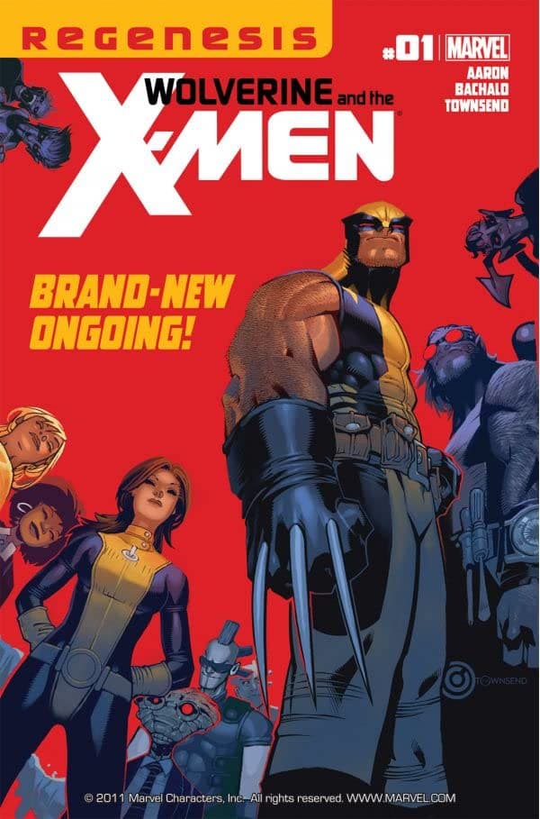 Wolverine & the X-Men #1 cover