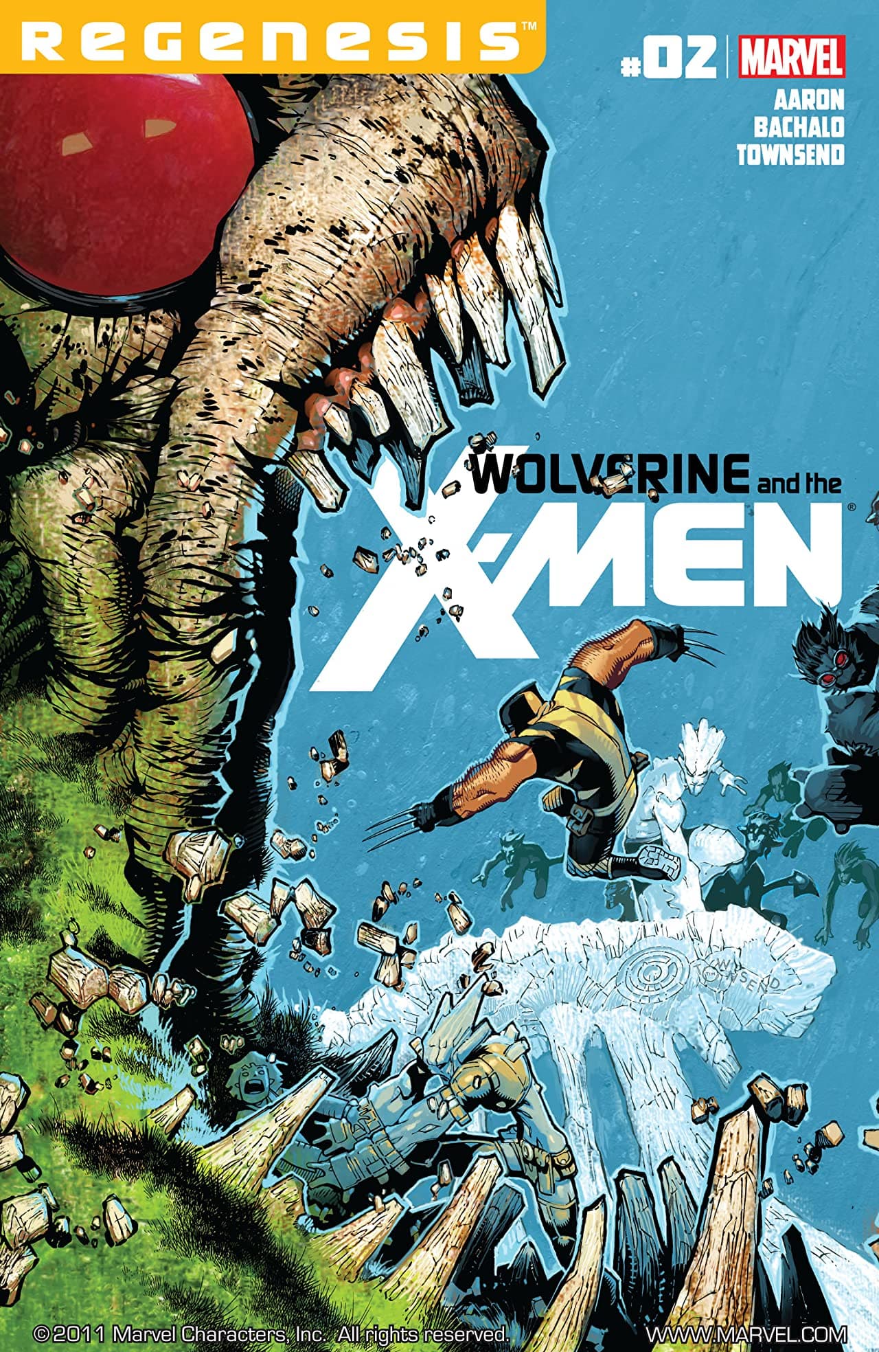 Wolverine & the X-Men #2 cover