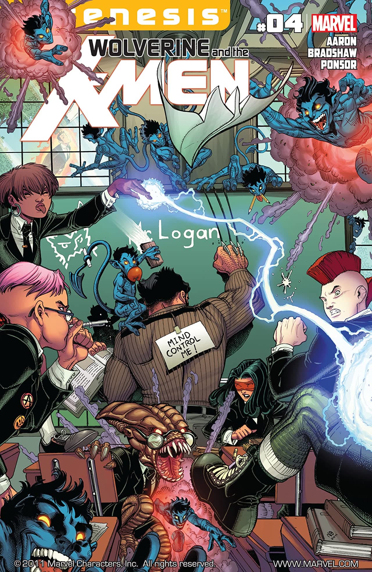 Wolverine & the X-Men #4 cover