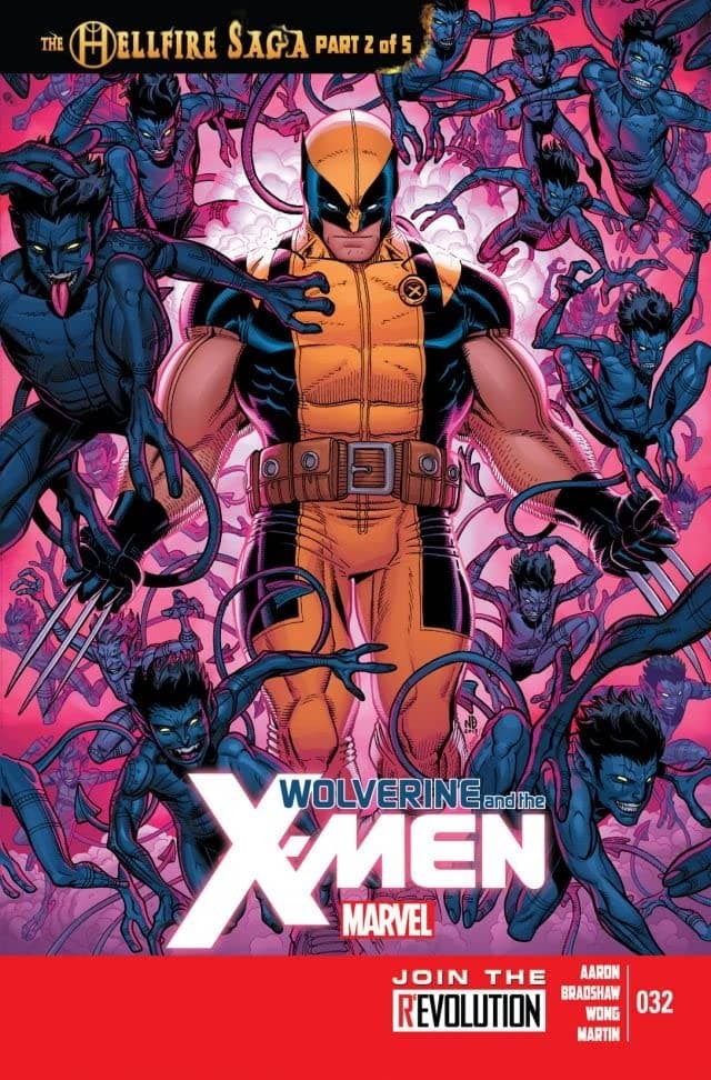 Wolverine & the X-Men #32 cover