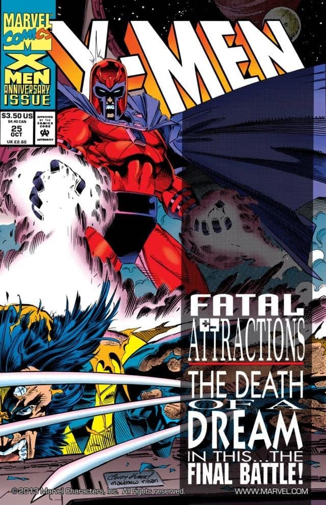 X-Men #25 cover