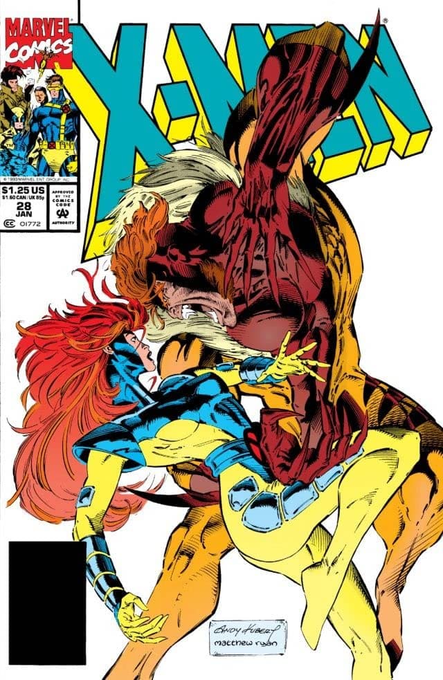 X-Men #28 cover
