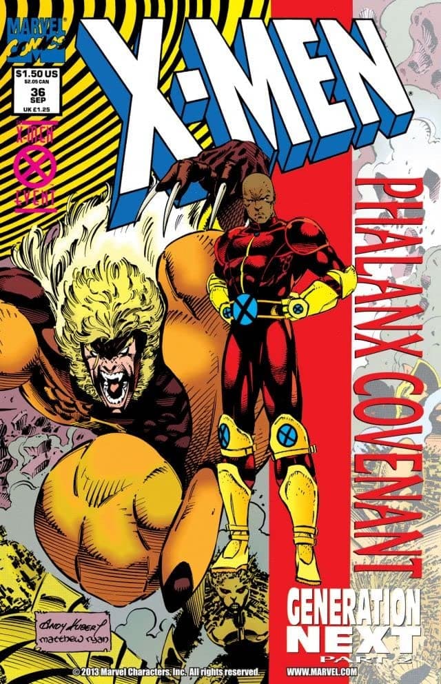 X-Men #36 cover