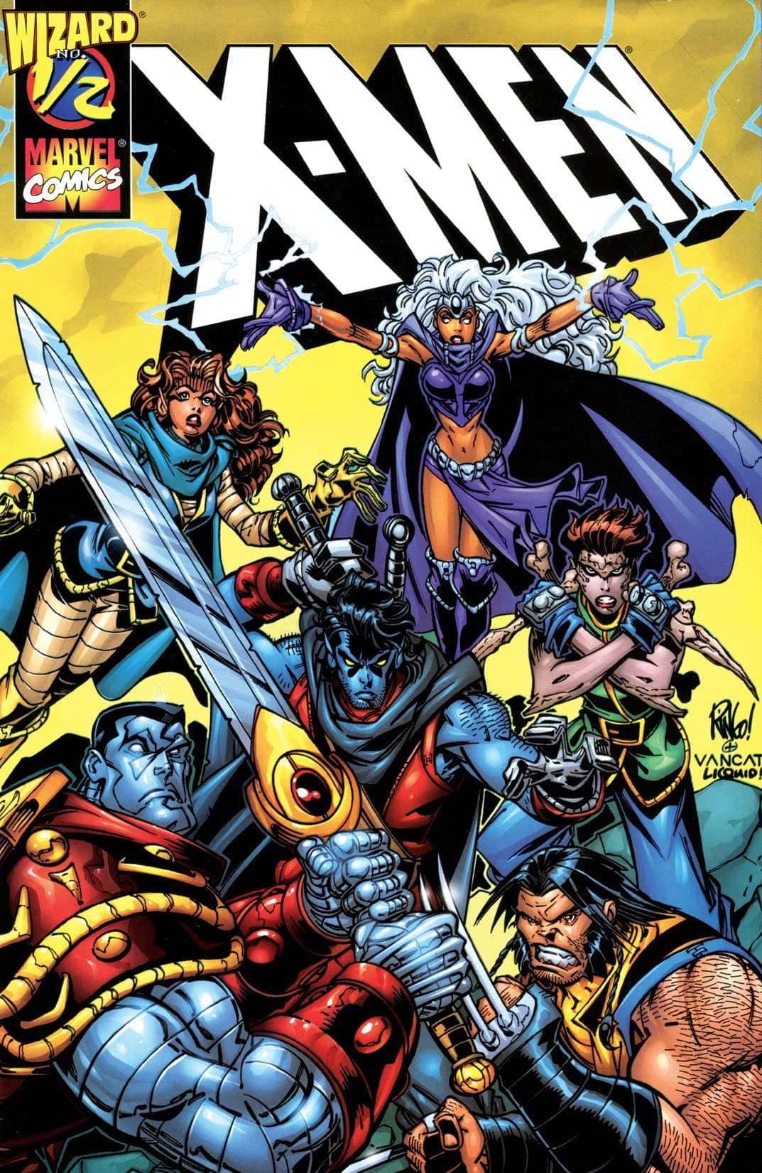 X-Men #½ cover