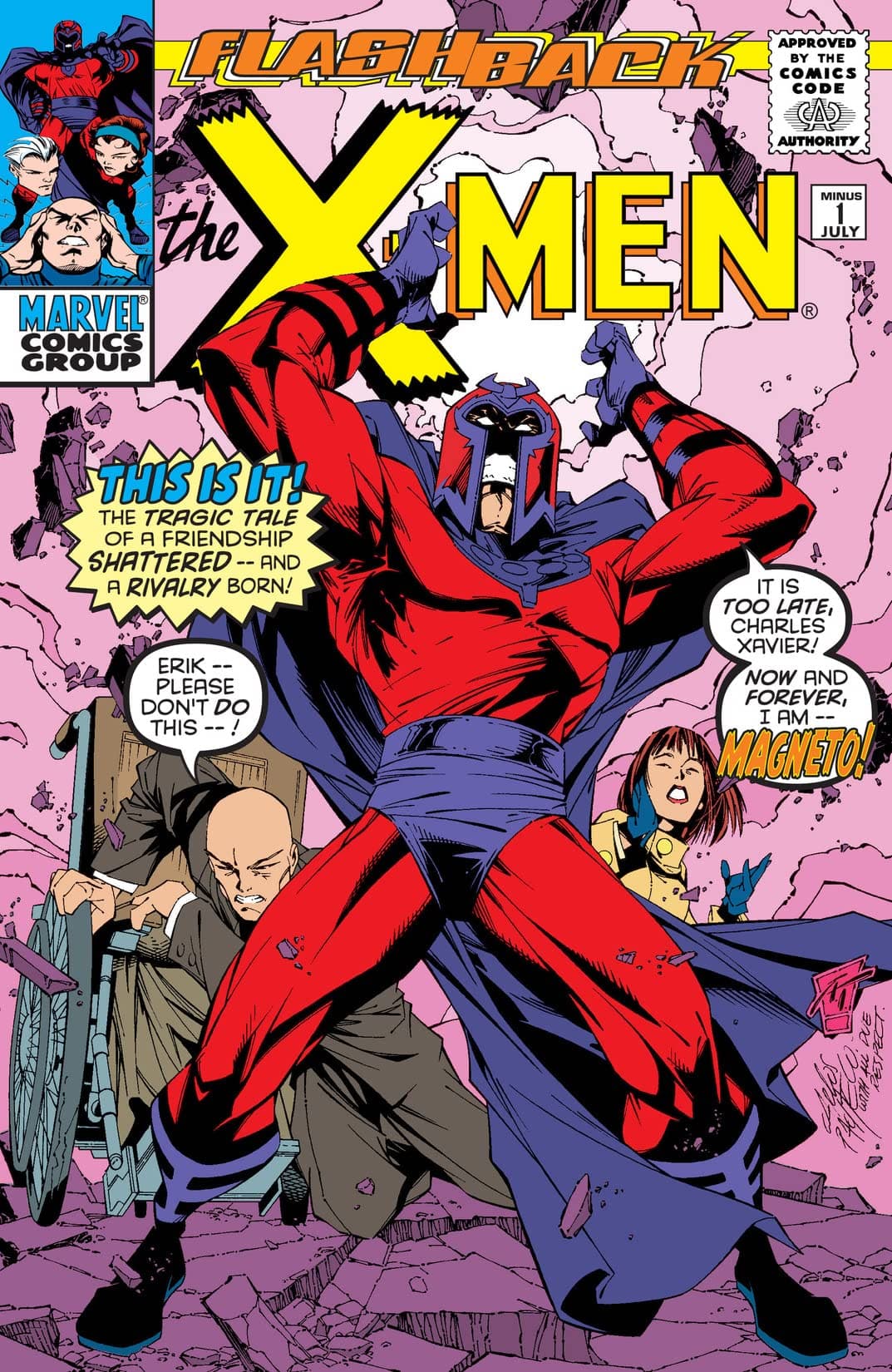 X-Men #-1 cover