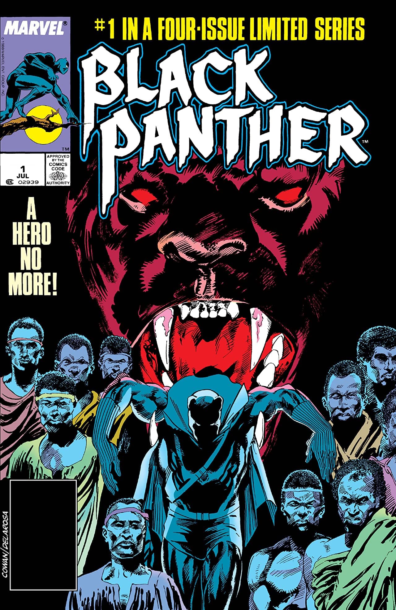 Black Panther #1 cover