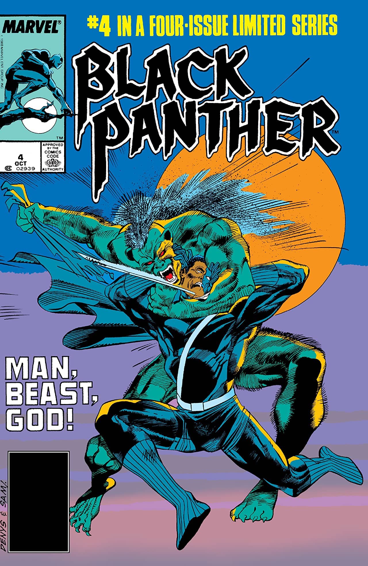Black Panther #4 cover