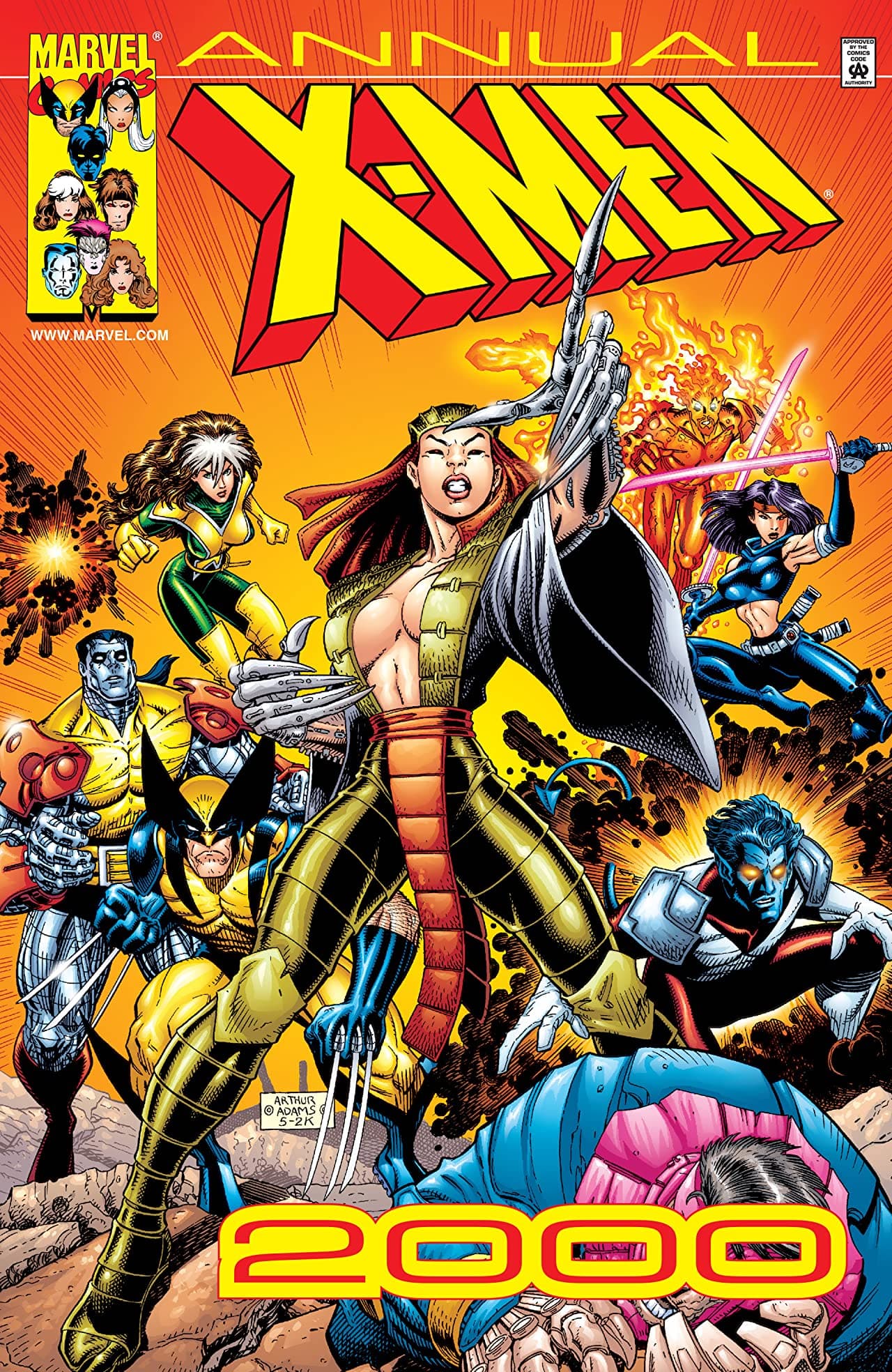 X-Men 2000 #1 cover