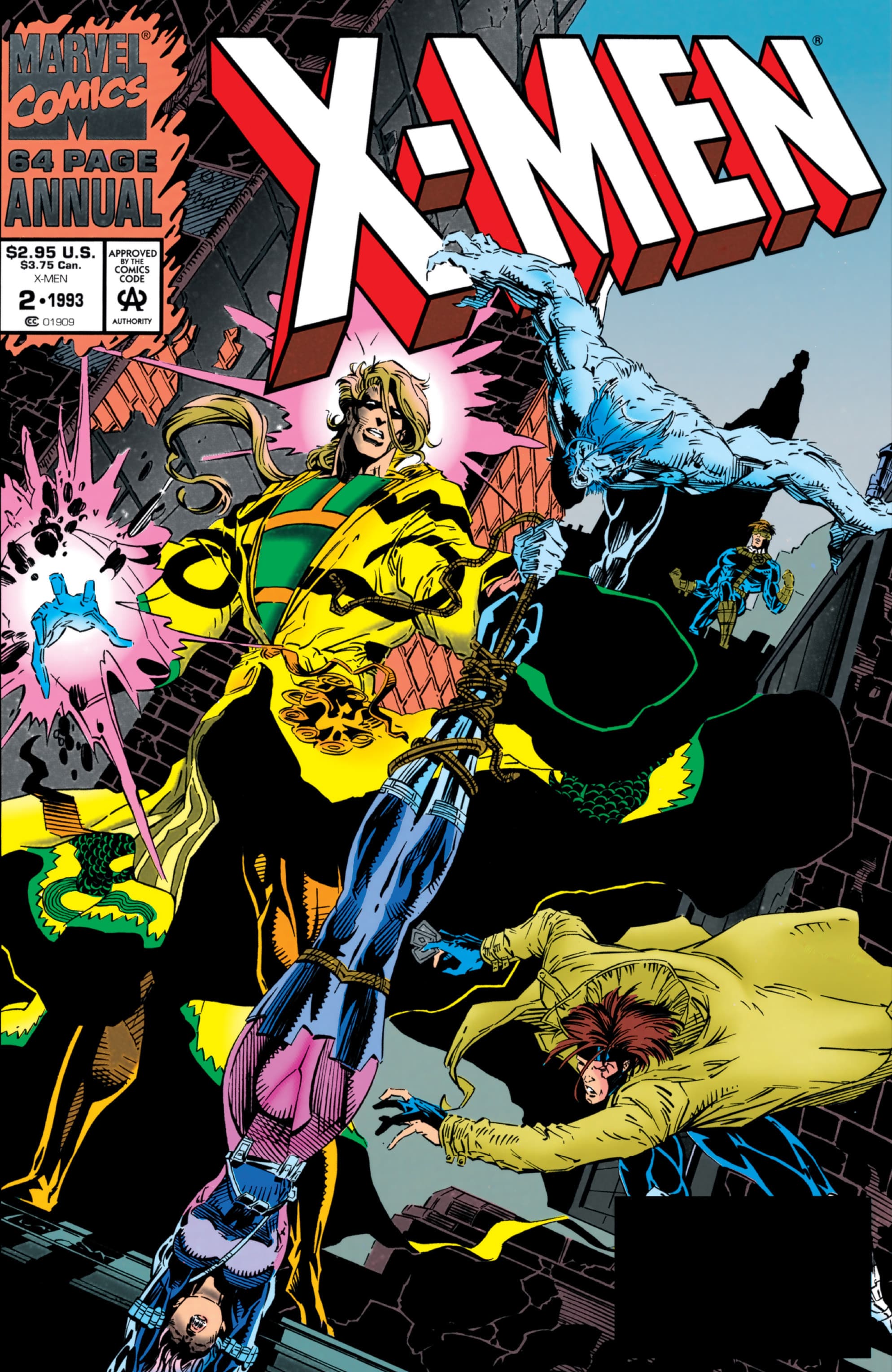 The X-Men Annual #2 cover